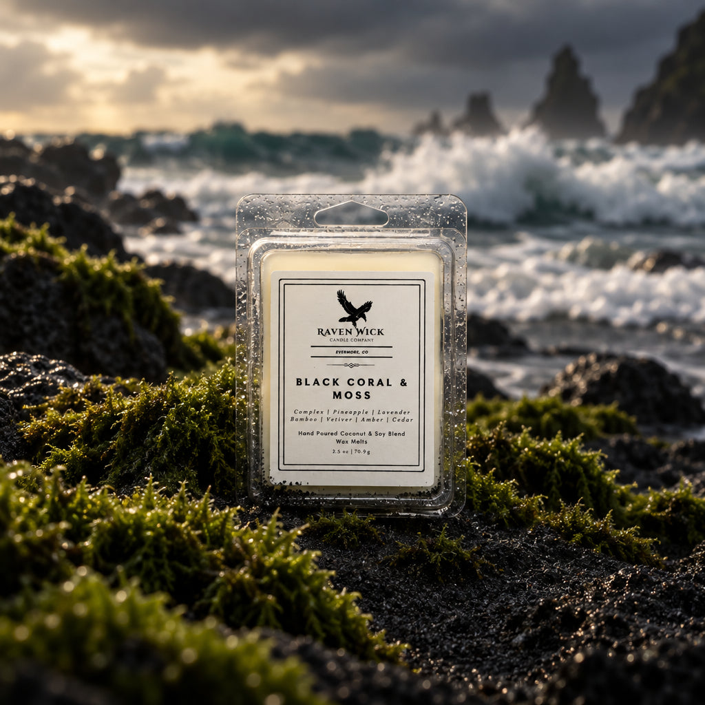 Black Coral & Moss Wax Melts