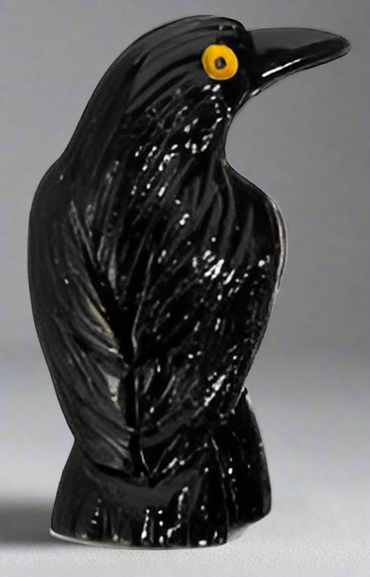 Mini Raven Figurine
