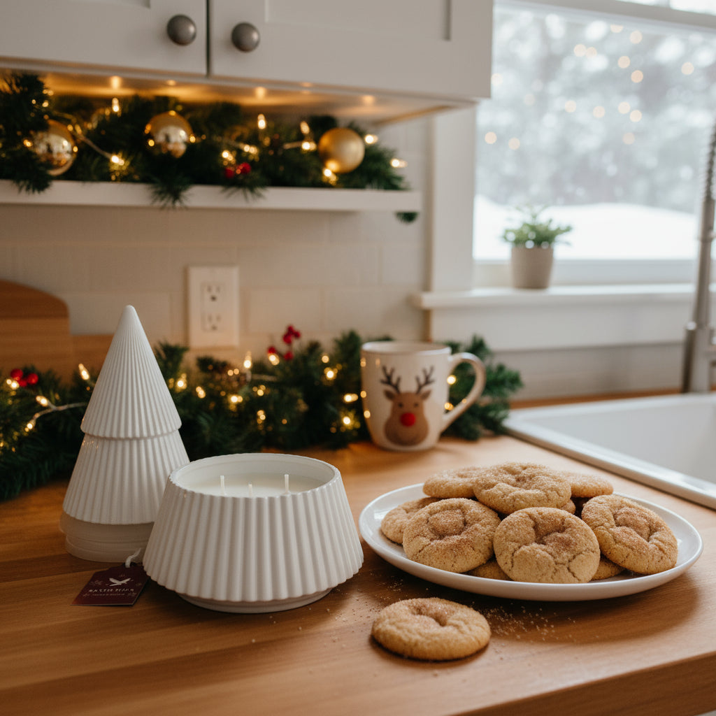 Snickerdoodle Cookies - Christmas Tree